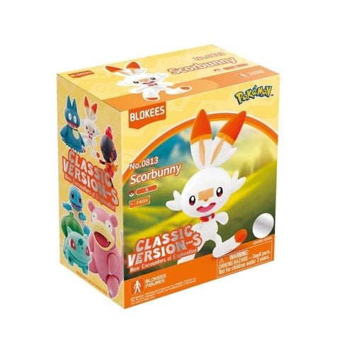  Mô hình trang trí Pokemon - CV-S2 - Scorbunny - Blokees - EP12 