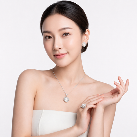 Nhẫn ngọc trai R8214