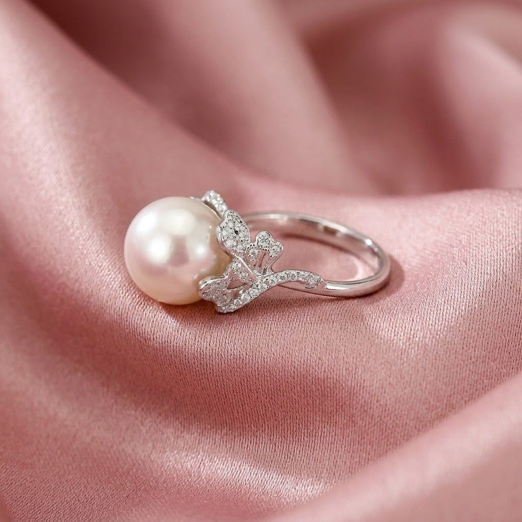 Bộ Sưu Tập Trang Sức Ngọc Trai Soul Freshwater Trắng Hoàng Gia Pearl _ S6162