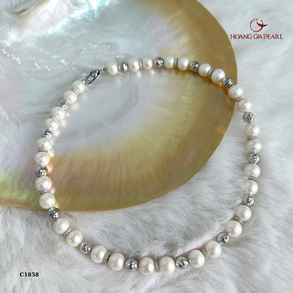 CHUỖI CỔ NGỌC TRAI C1858