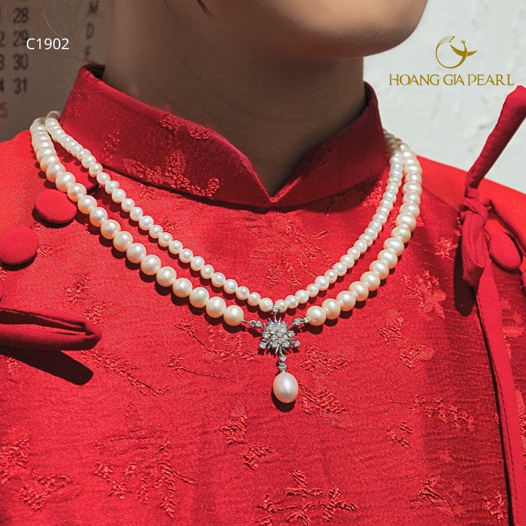 CHUỖI CỔ NGỌC TRAI C1902