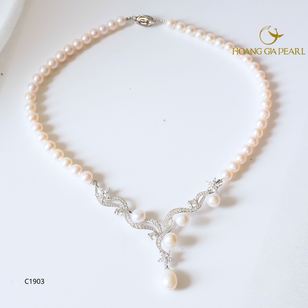 CHUỖI CỔ NGỌC TRAI C1903