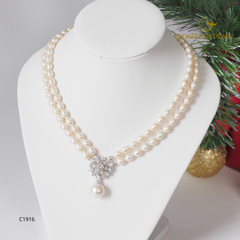 Chuỗi cổ ngọc trai C1916