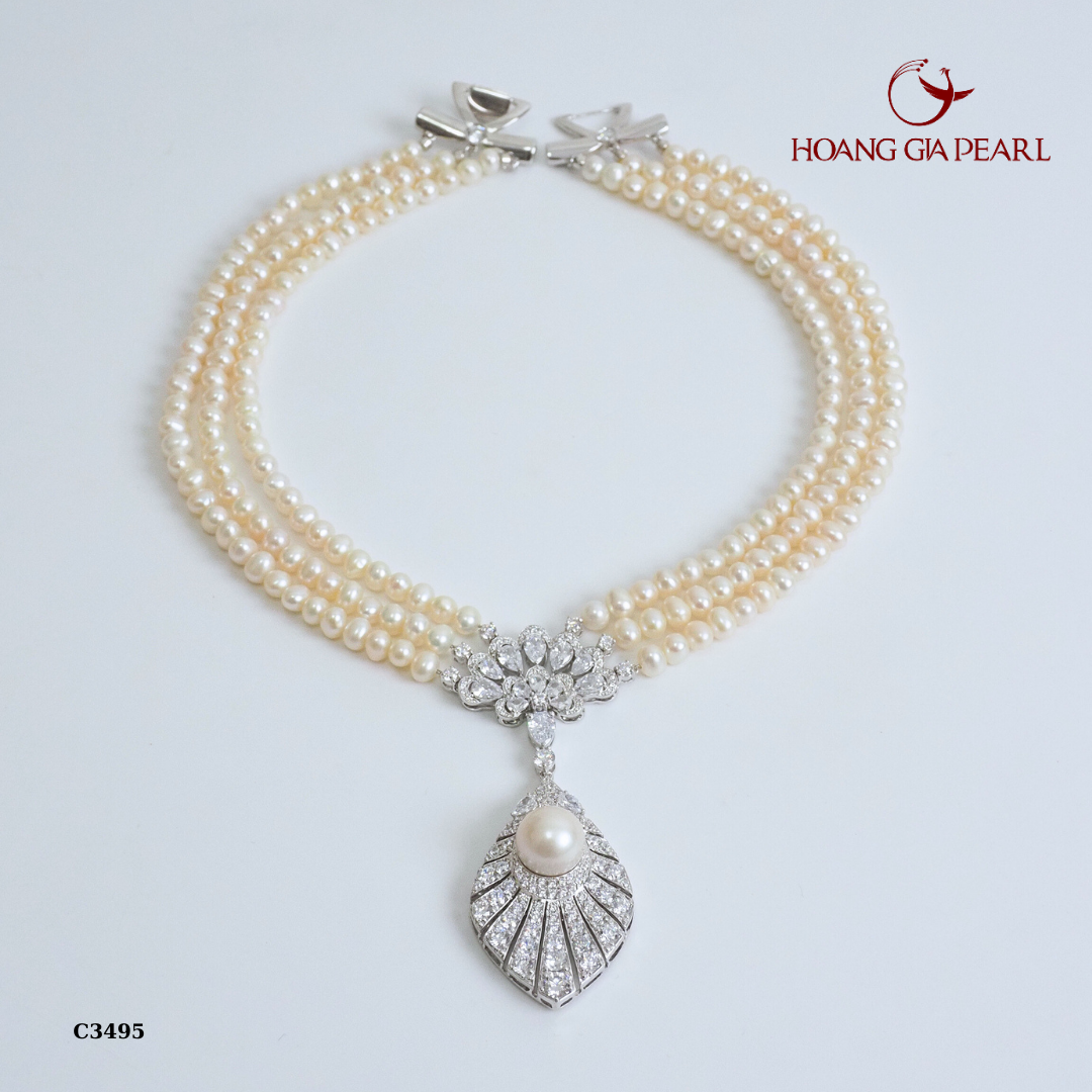 CHUỖI CỔ NGỌC TRAI C3495