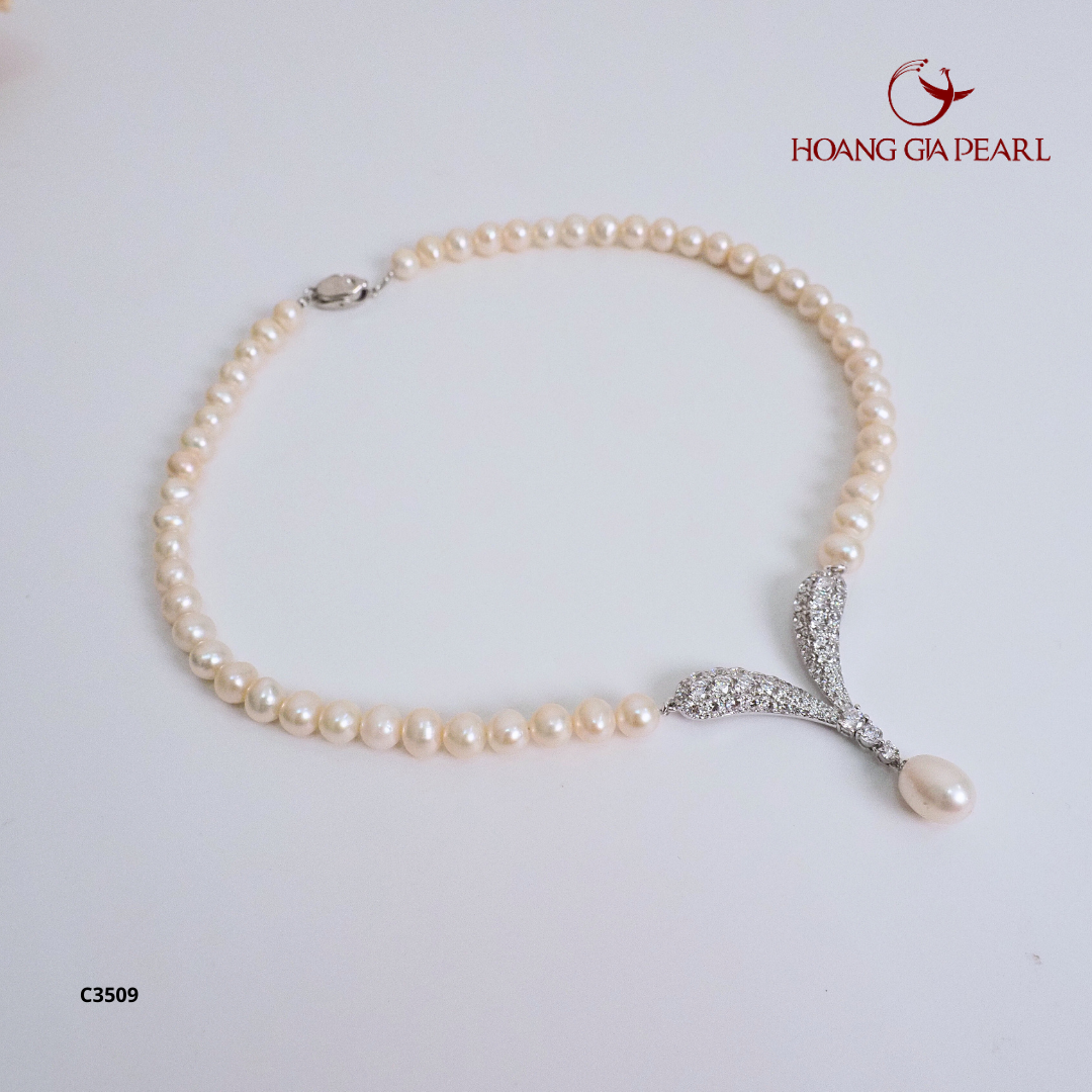 Chuỗi cổ ngọc trai C3509