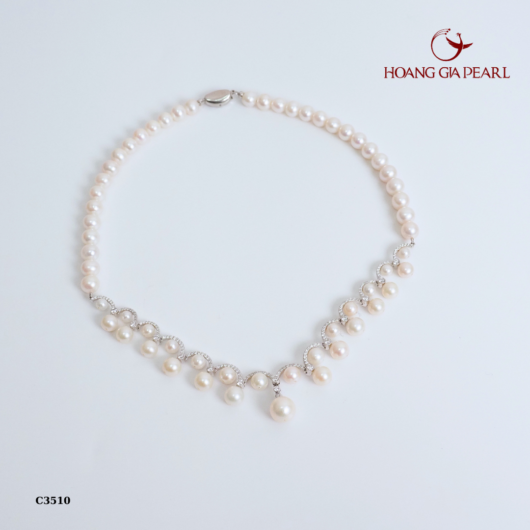 Chuỗi cổ ngọc trai C3510