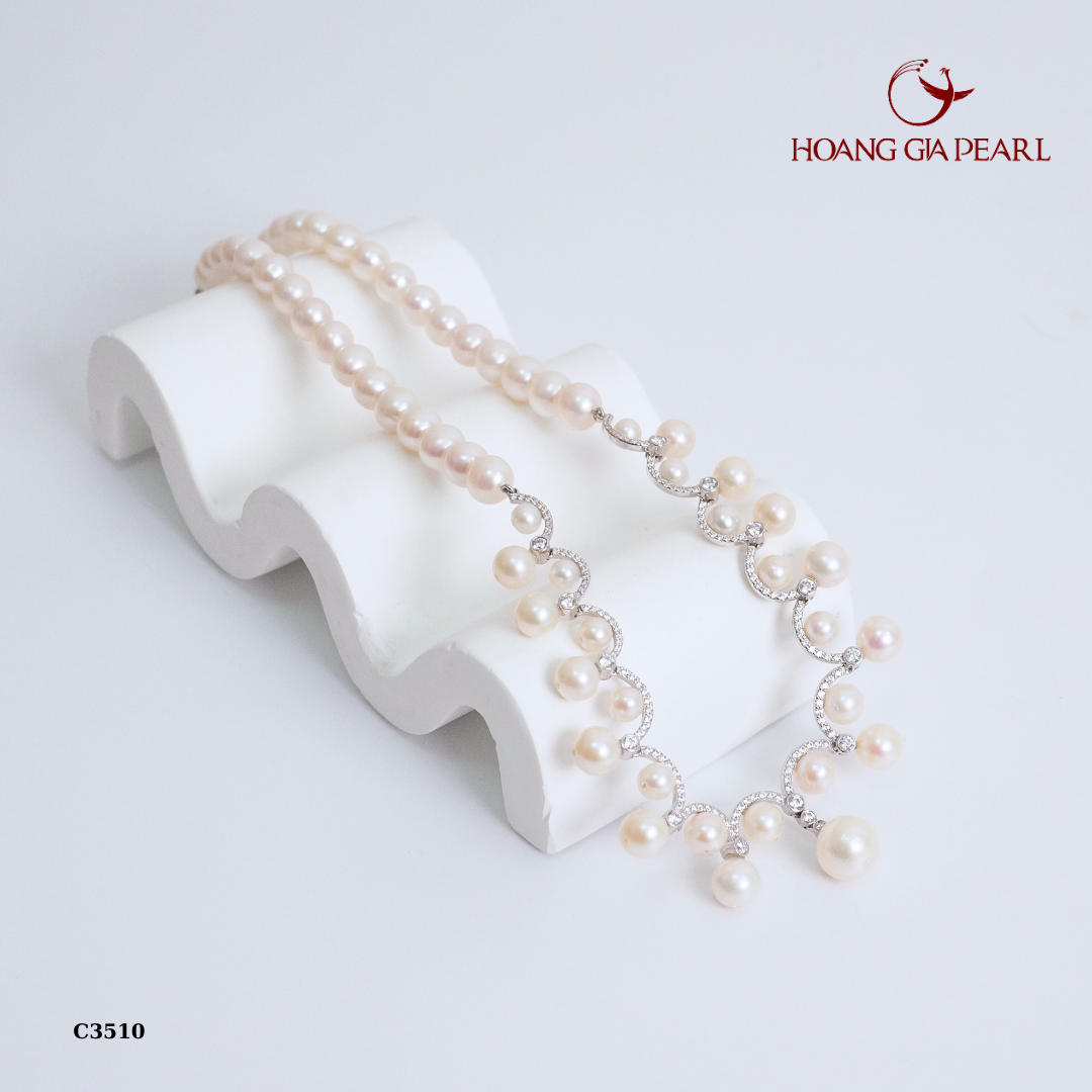 Chuỗi cổ ngọc trai C3510