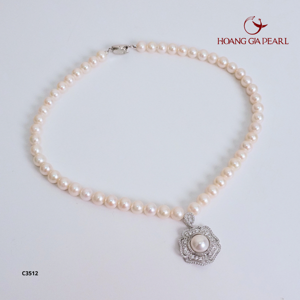 Chuỗi cổ ngọc trai C3512