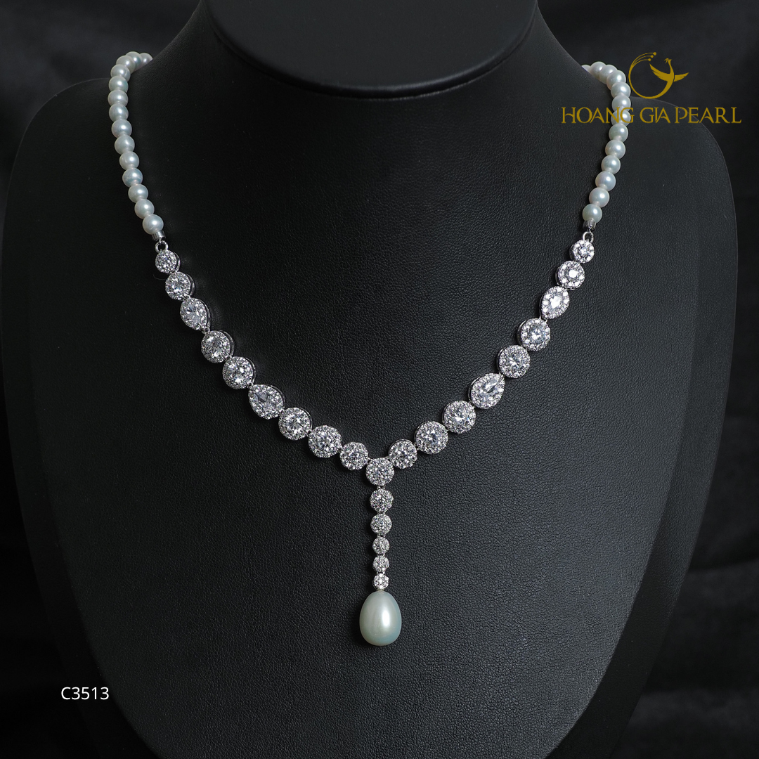 Chuỗi cổ ngọc trai C3515