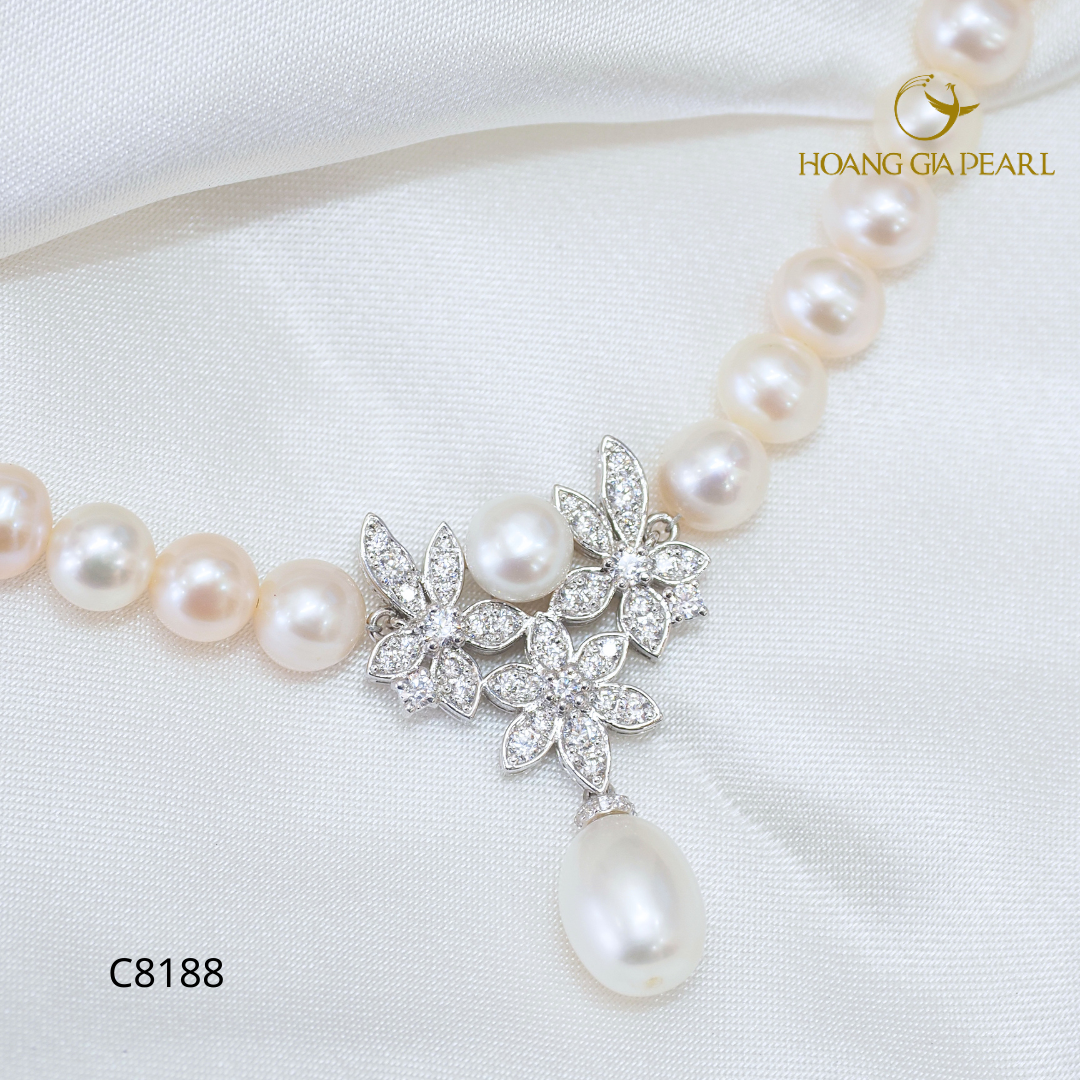 CHUỖI CỔ NGỌC TRAI C8188