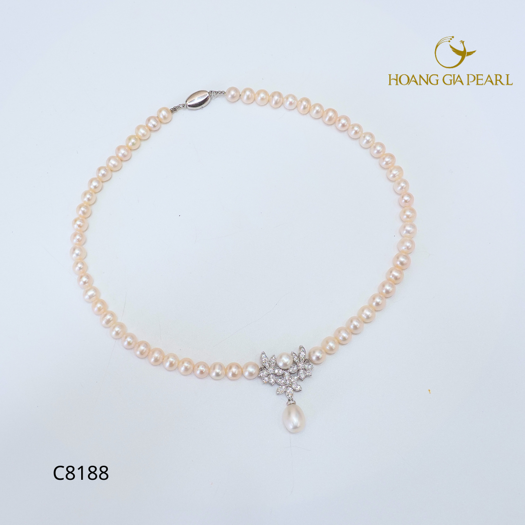 CHUỖI CỔ NGỌC TRAI C8188