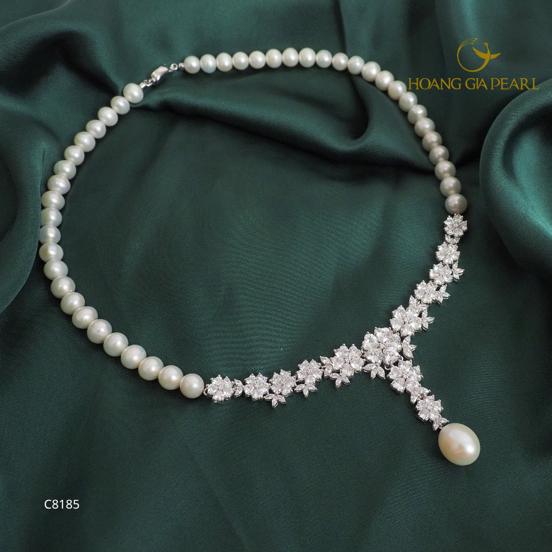 CHUỖI CỔ NGỌC TRAI C8185