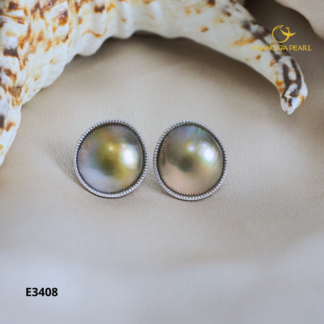 Bông tai ngọc trai E3408