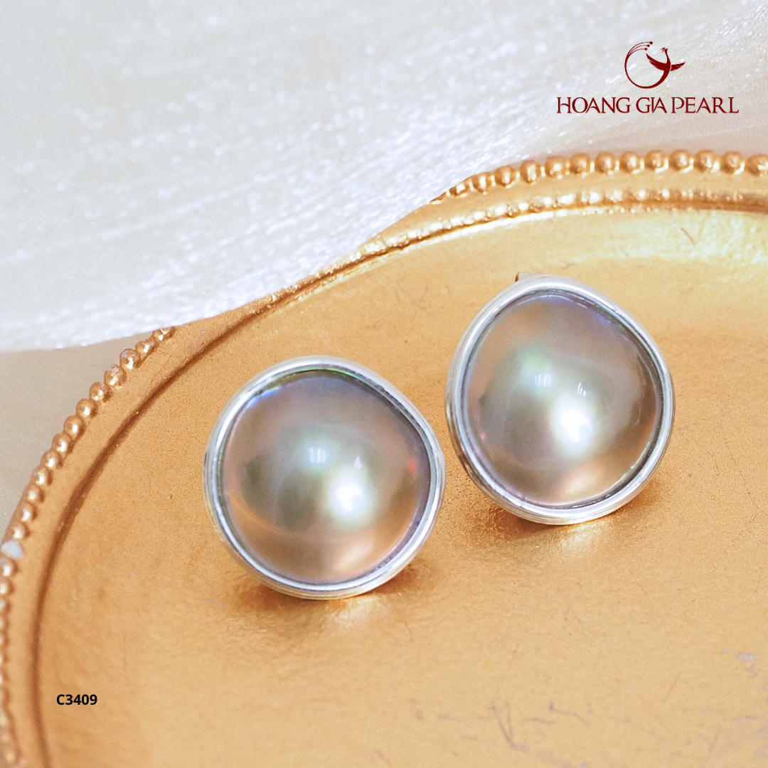 Bông tai ngọc trai E3409