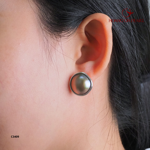 Bông tai ngọc trai E3409