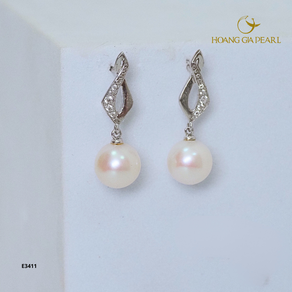 Bông tai ngọc trai E3411