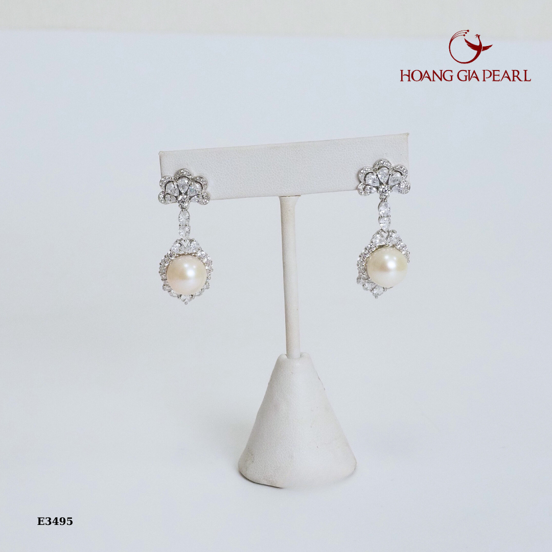 BÔNG TAI NGỌC TRAI E3495