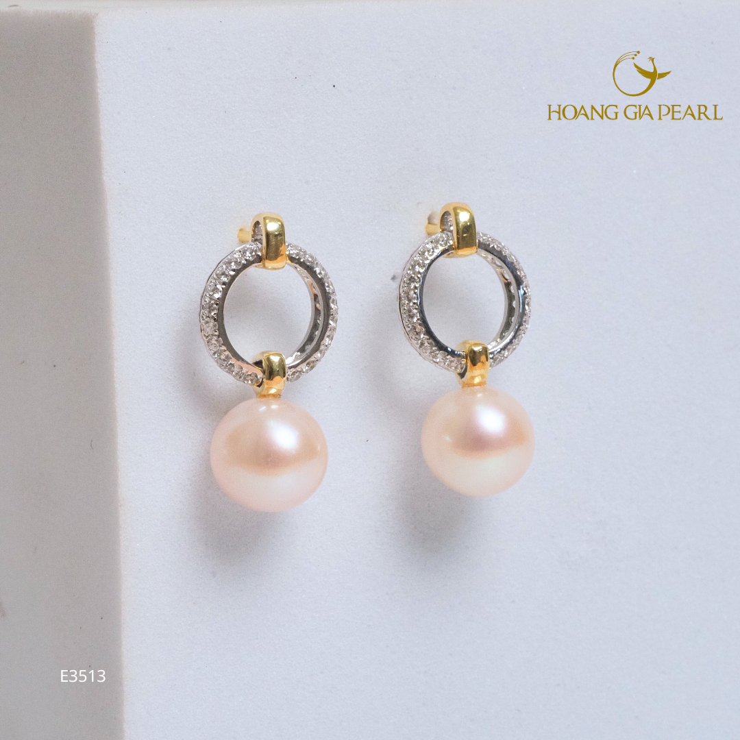 Bông tai ngọc trai E3513