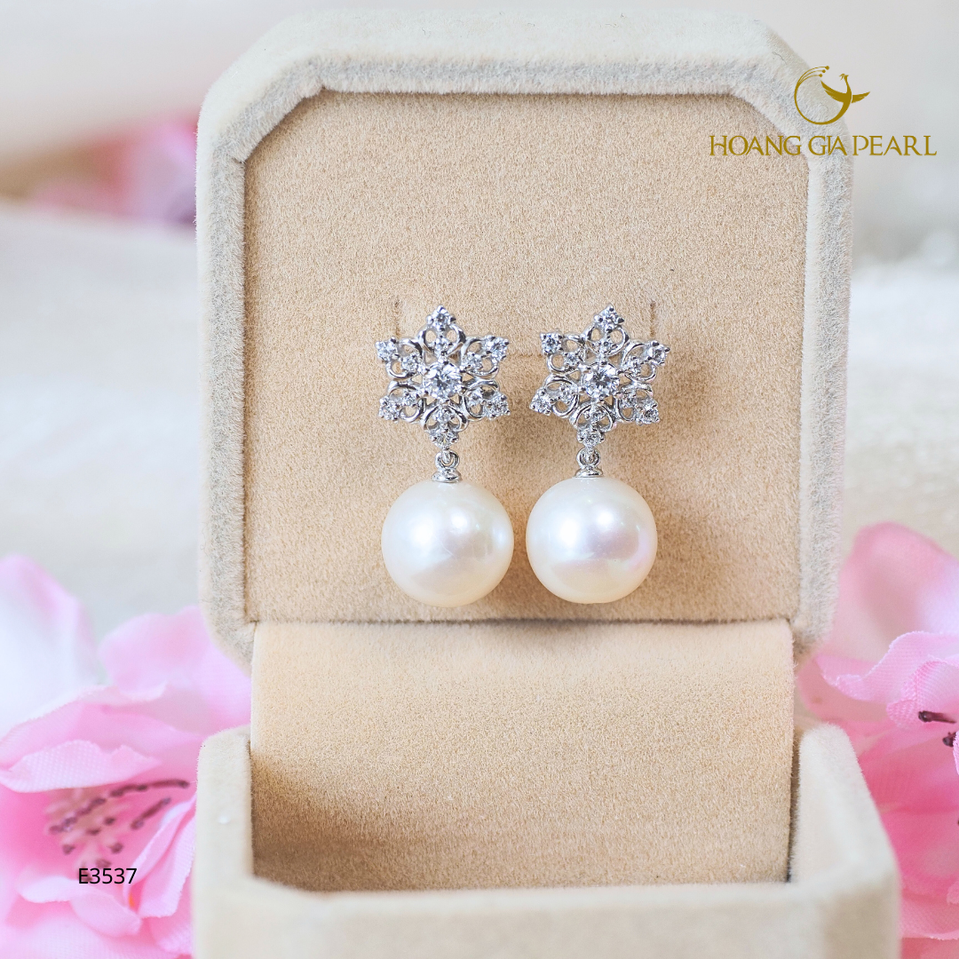 Bông tai ngọc trai E3537