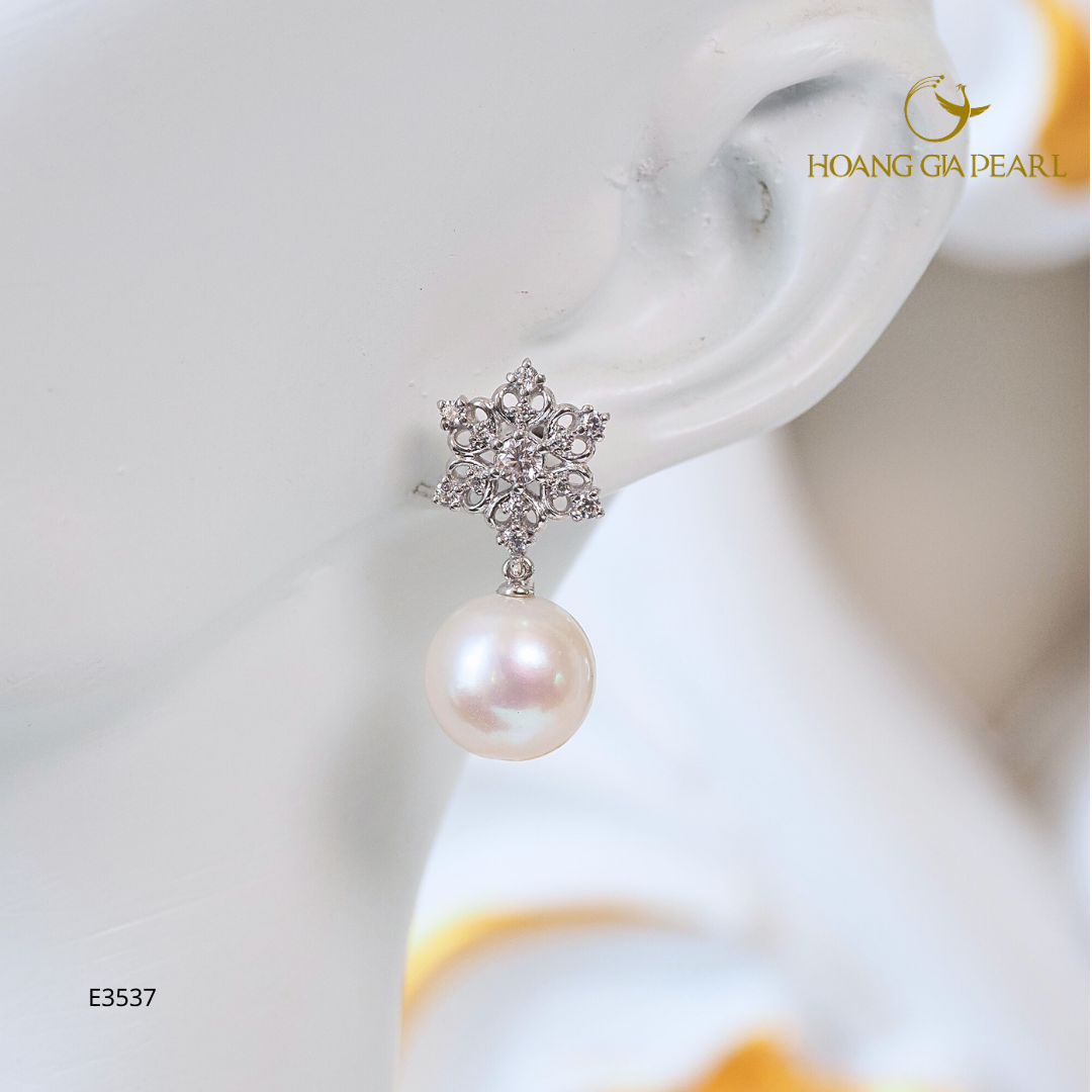 Bông tai ngọc trai E3537