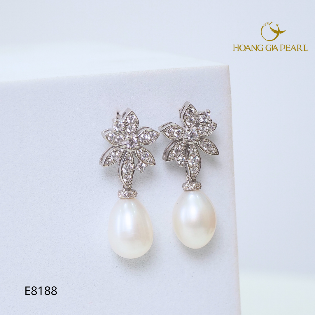 Bông tai ngọc trai E8188