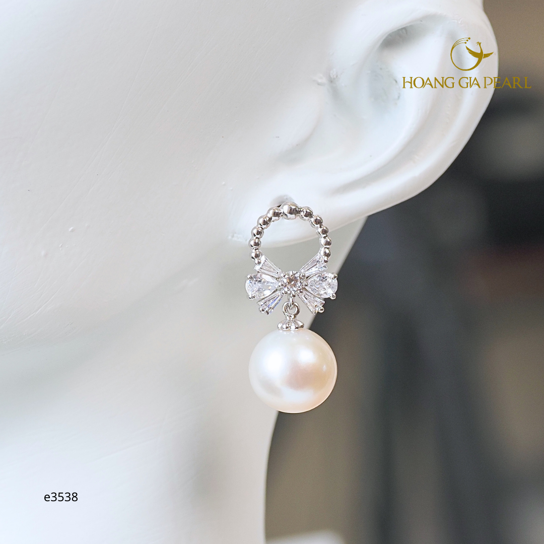 Bông tai ngọc trai E3538