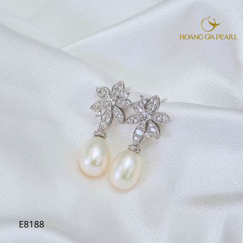 Bông tai ngọc trai E8188