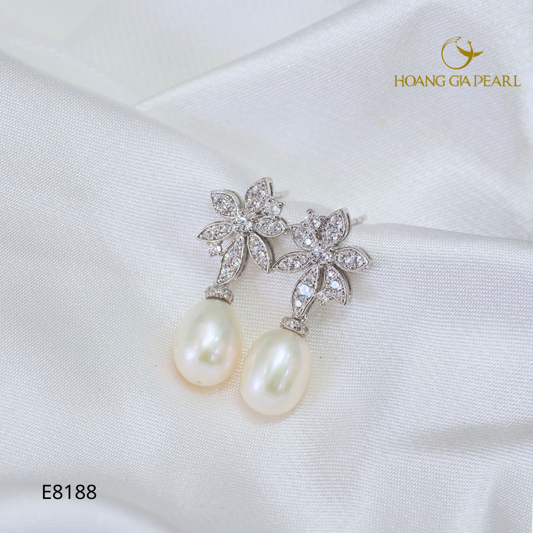 Bông tai ngọc trai E8188