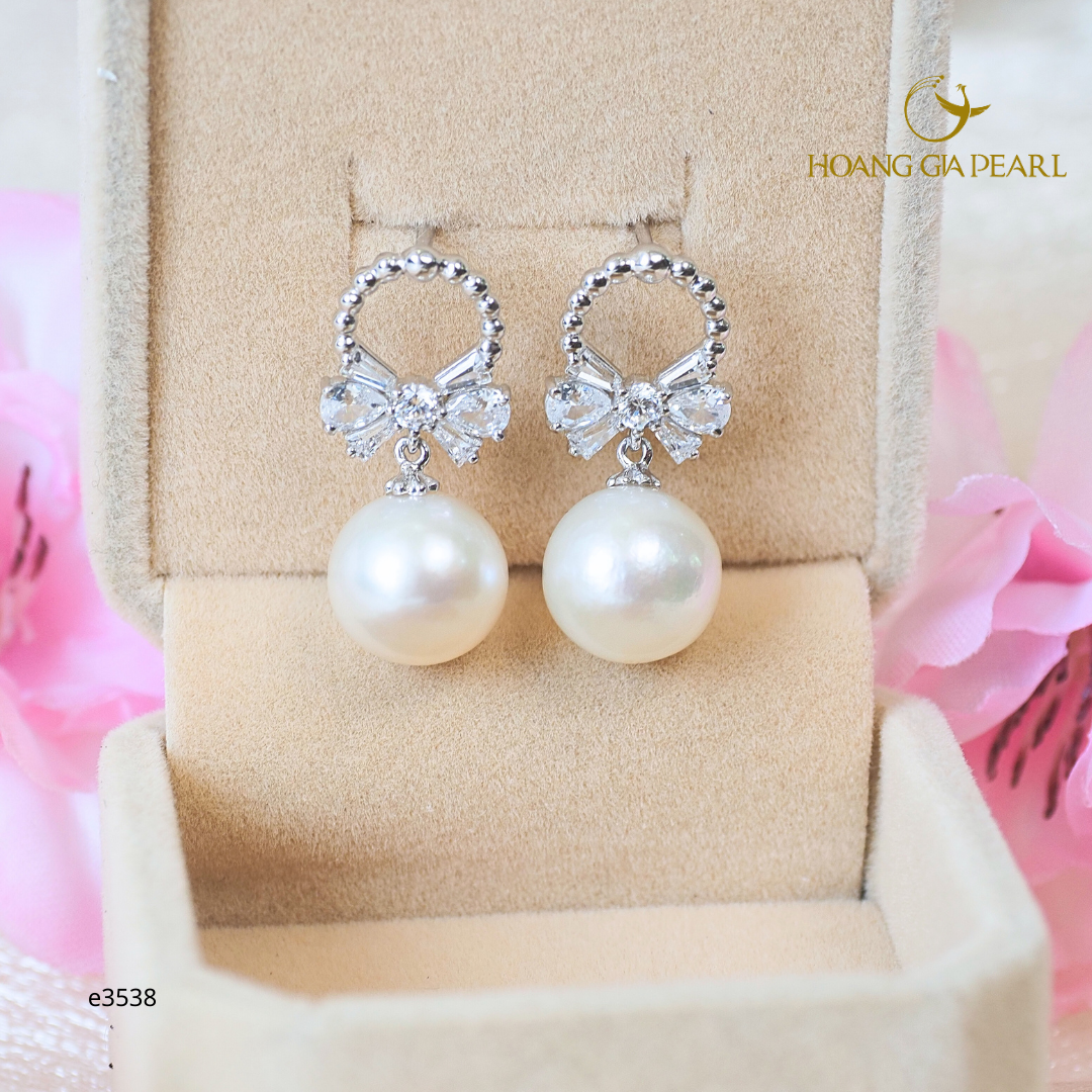 Bông tai ngọc trai E3538