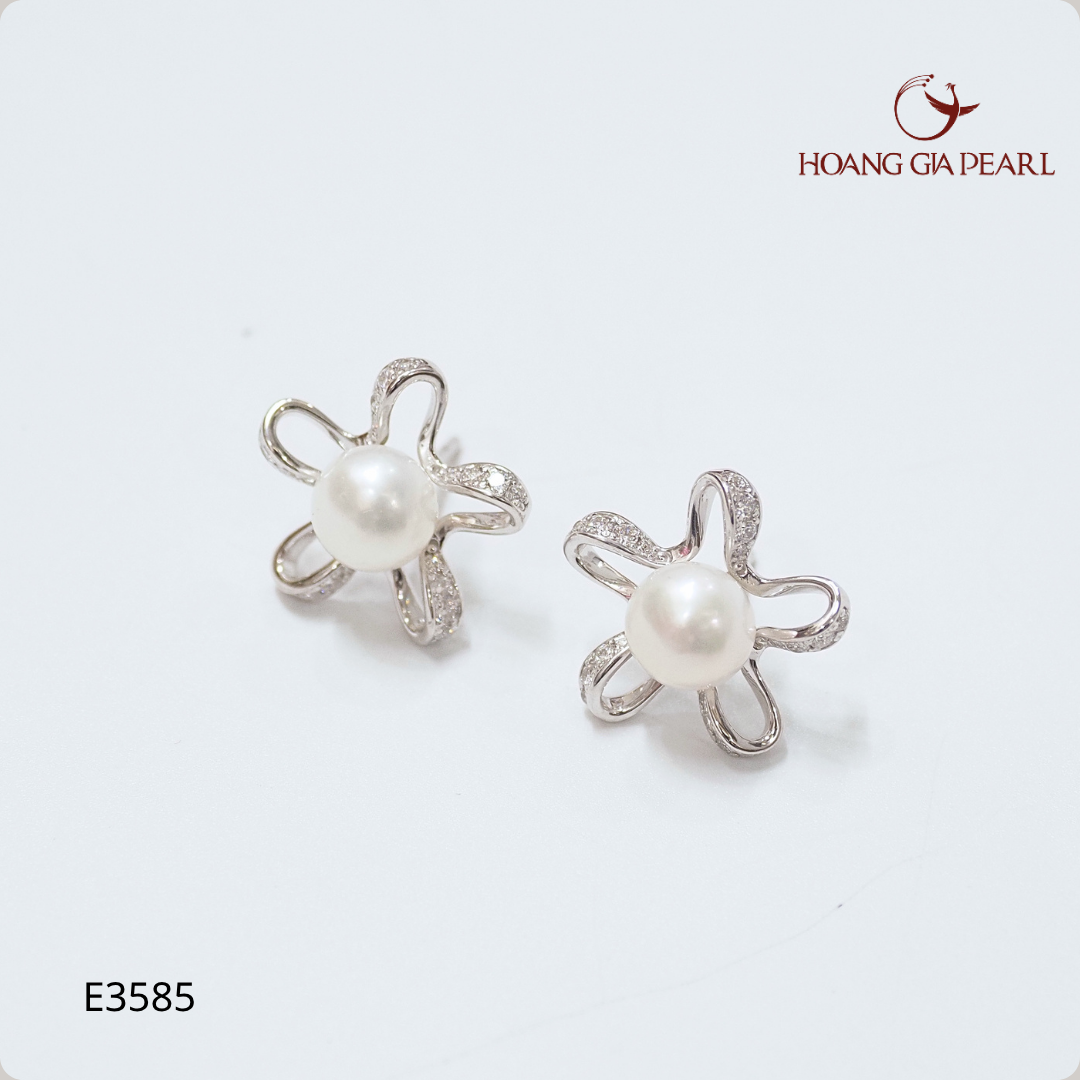 Bông tai ngọc trai E3585