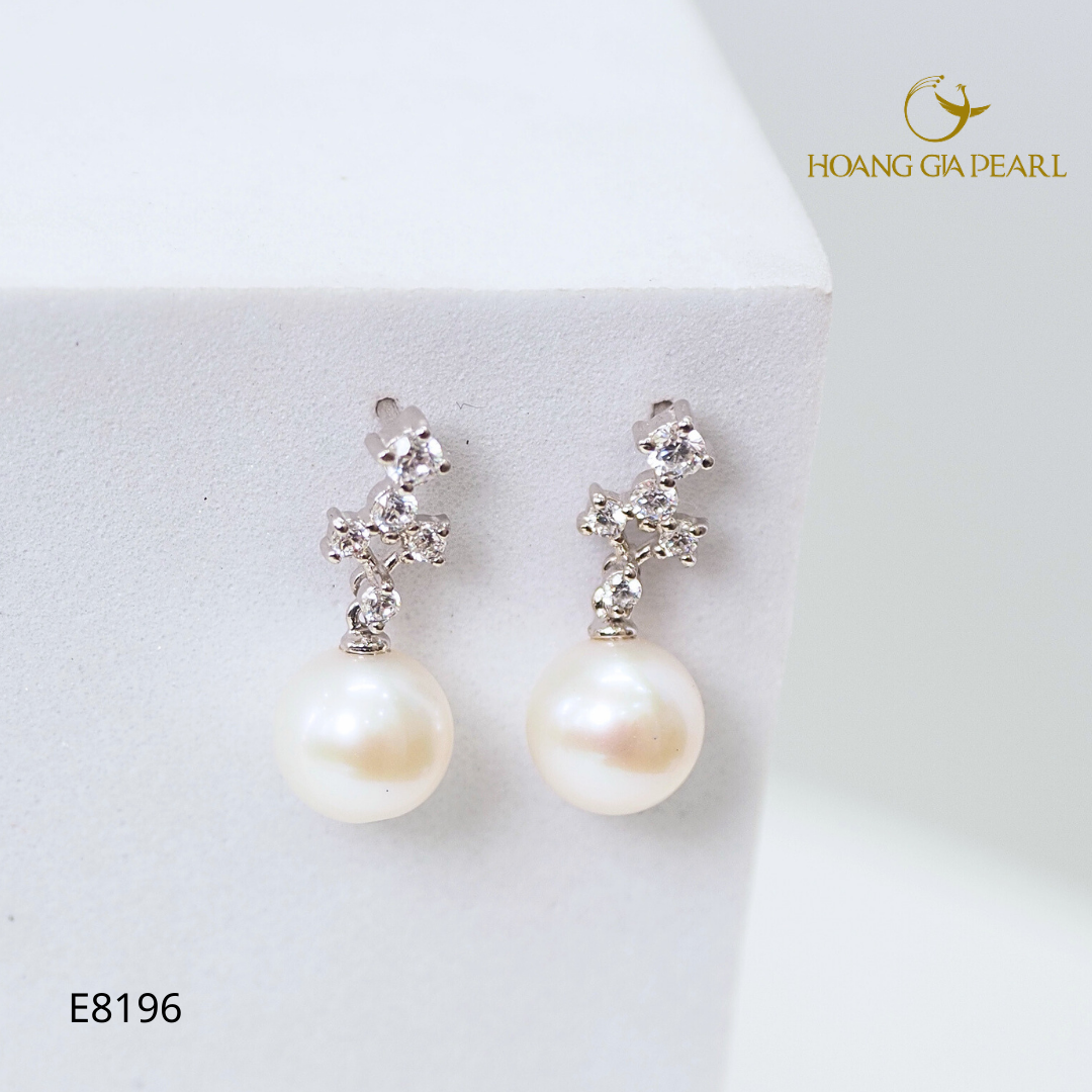 Bông tai ngọc trai E8196