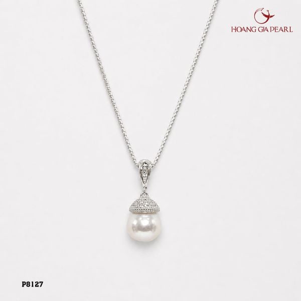 MẶT DÂY CHUYỀN NGỌC TRAI P8127