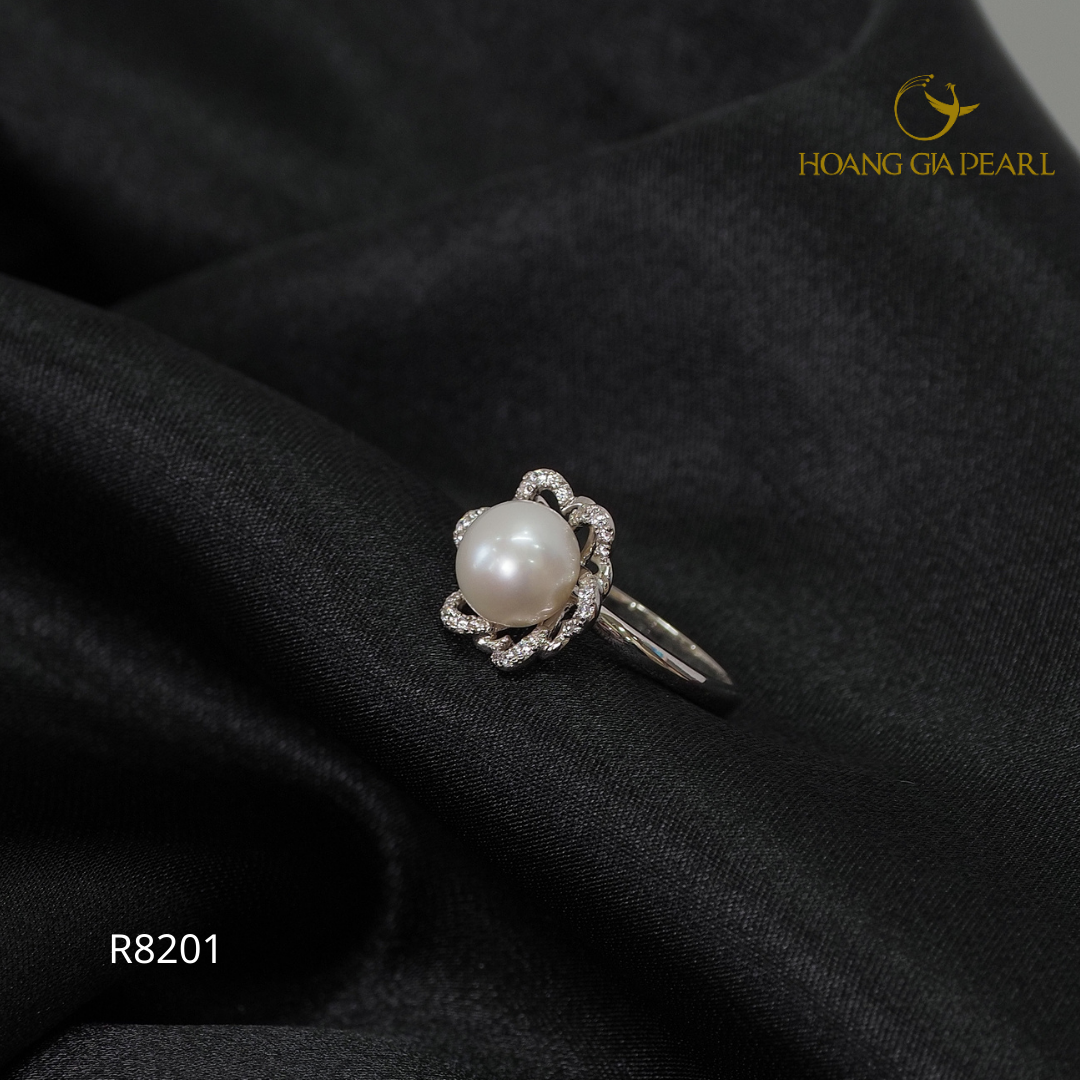 Nhẫn ngọc trai R8201