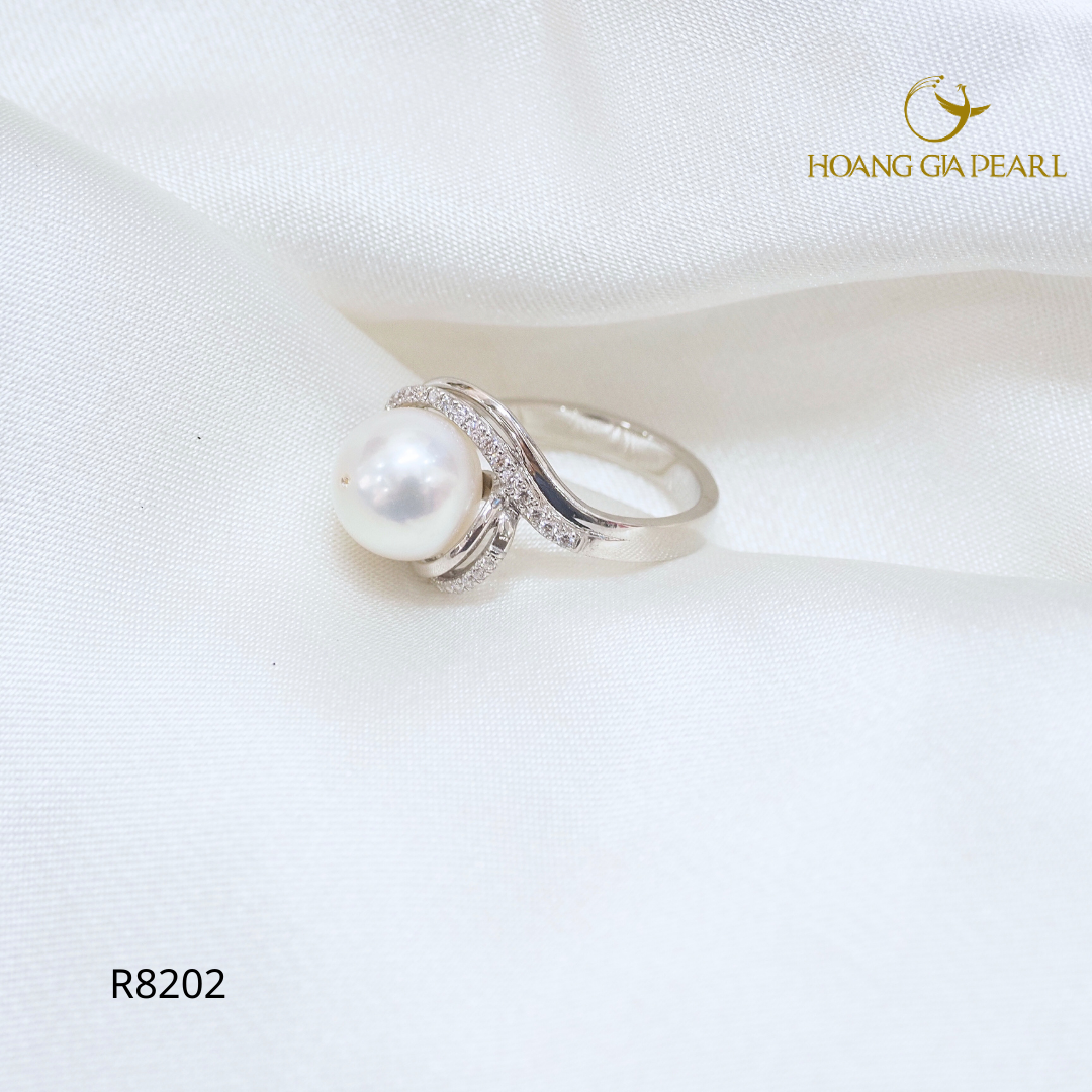 Nhẫn ngọc trai R8202