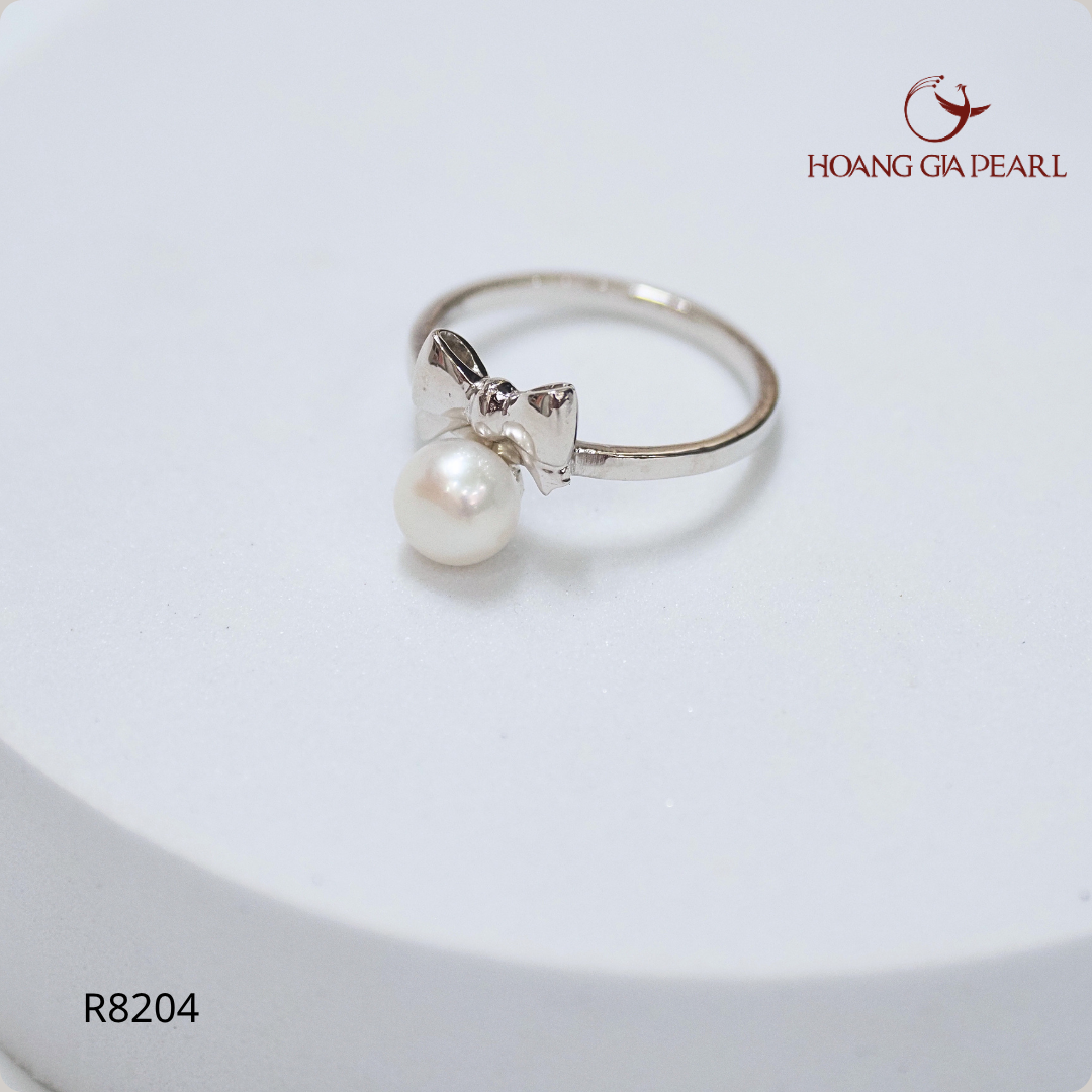 Nhẫn ngọc trai R8204