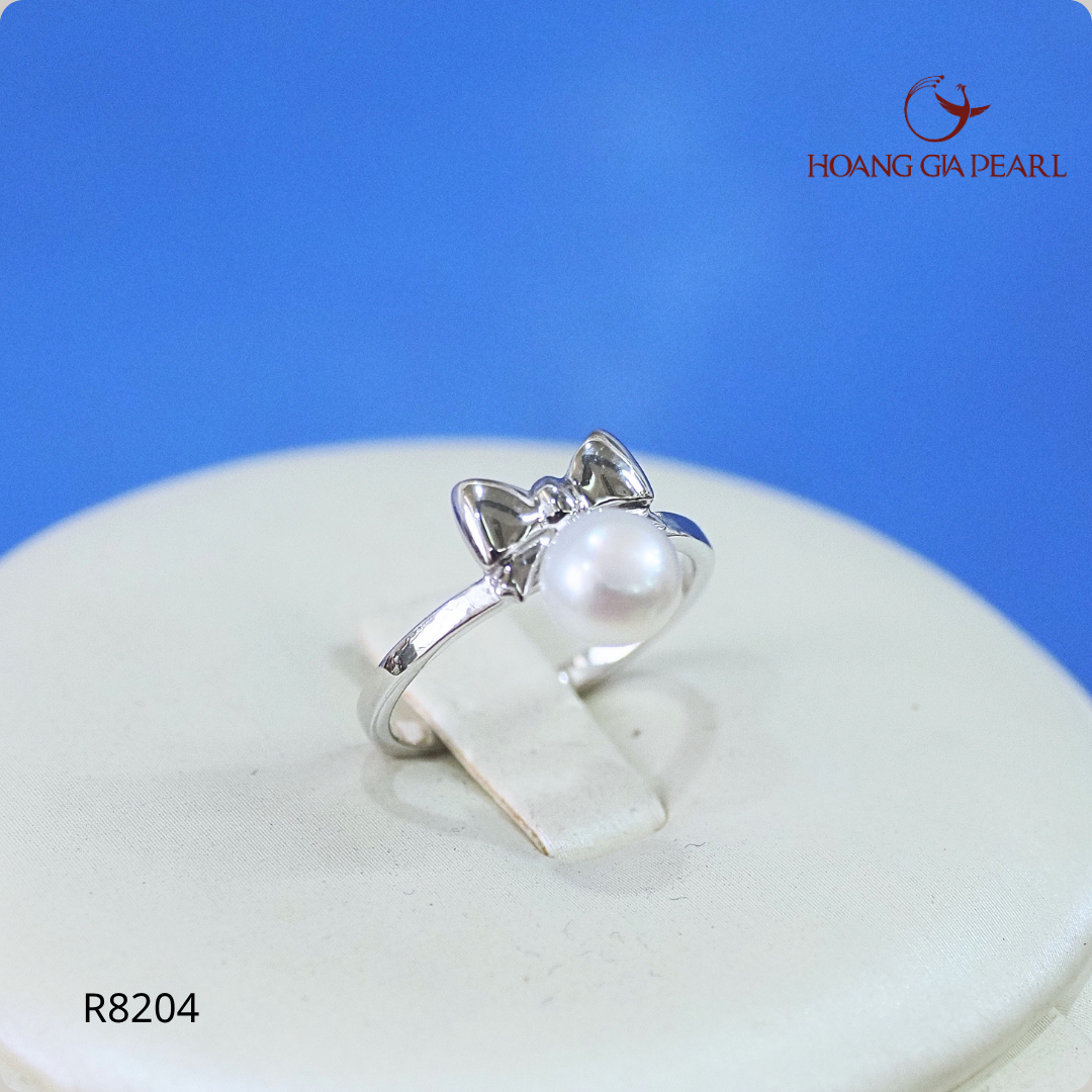 Nhẫn ngọc trai R8204