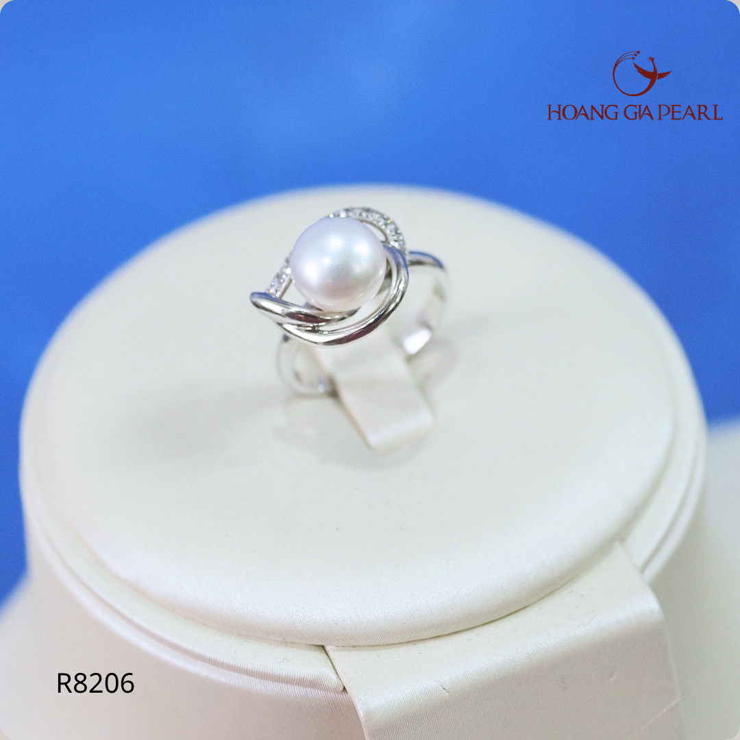 Nhẫn ngọc trai R8206