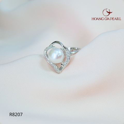 Nhẫn ngọc trai R8207