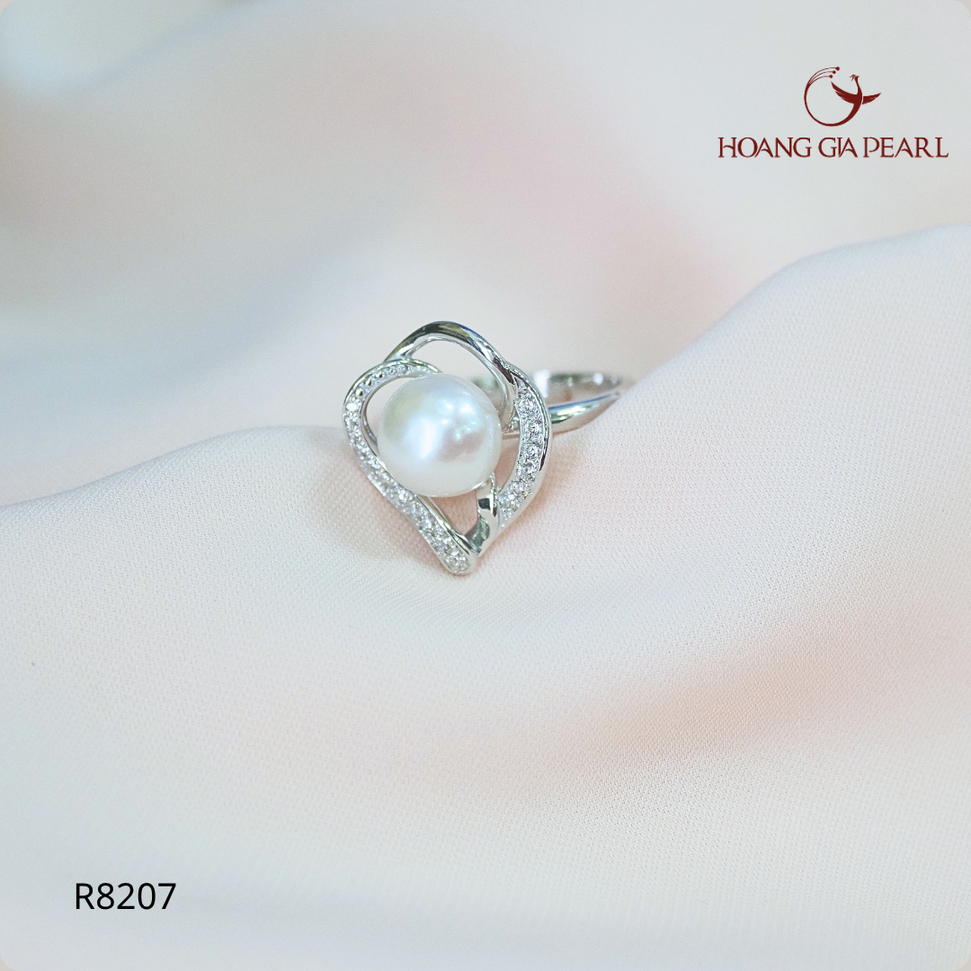 Nhẫn ngọc trai R8207