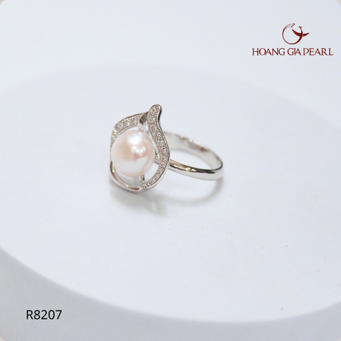 Nhẫn ngọc trai R8207
