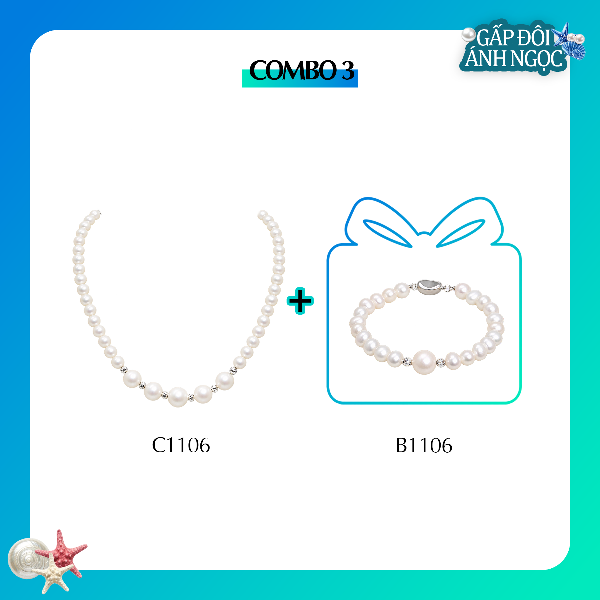 COMBO 3 (CHUỖI CỔ & CHUỖI TAY)