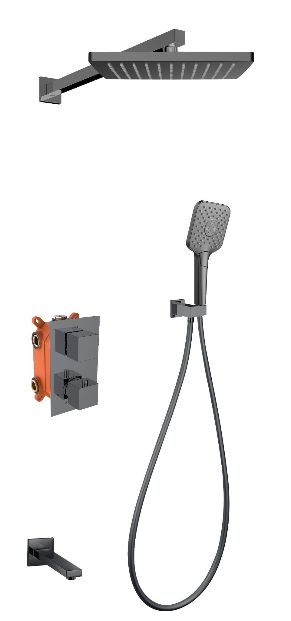  Wall-Mounted Shower Fc-4051t 