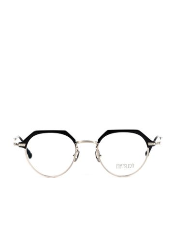 M2064 - BLACK/BRUSHED SILVER