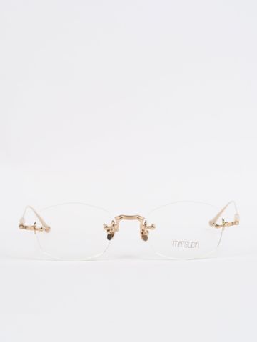 M3105-F - BRUSHED GOLD GEOMETRIC