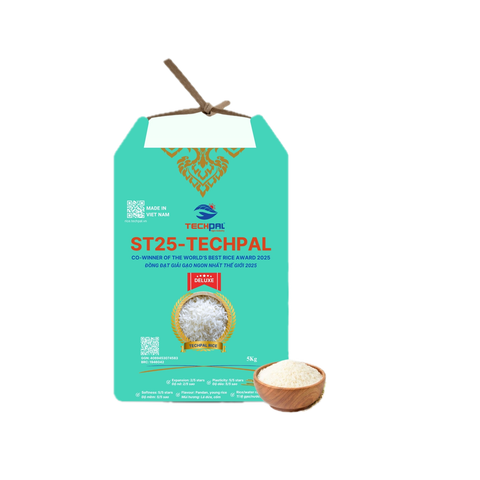 Gạo ST25-TECHPAL Deluxe Túi 5kg
