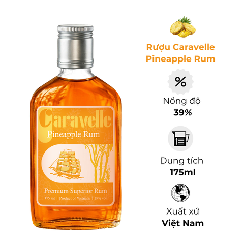 Caravelle Pineapple Rum 175ml 39%