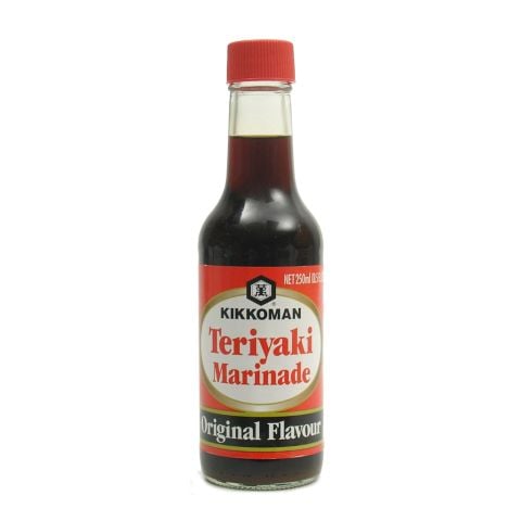 Sốt tẩm ướp truyền thống Teriyaki hiệu Kikkoman (chai thủy tinh) 250ml