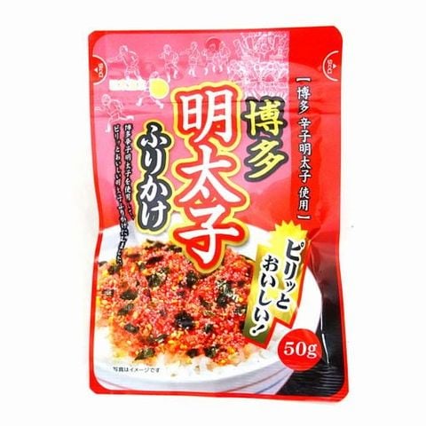GIA VỊ RẮC CƠM VỊ TRỨNG CÁ TUYẾT MENTAIKO HAKATA 50G