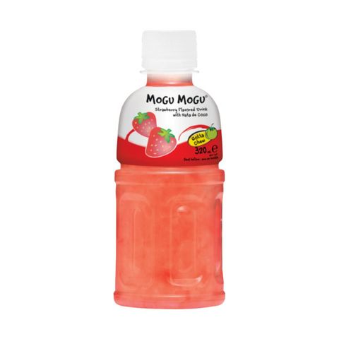 Mogu Mogu Nước Uống Vị Dâu Thạch Dừa 320ml