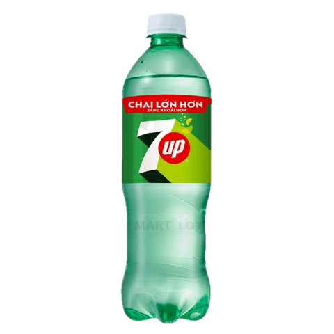 7UP Nước Có Gas Chai 600ml